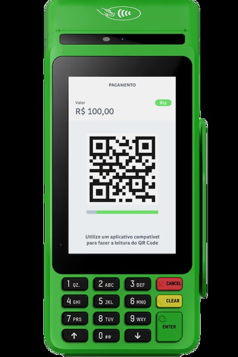 Maquininha Ton T3 Smart Black